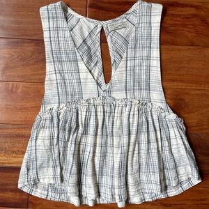 Urban Outfitters Plaid Flowy Tank- Size S